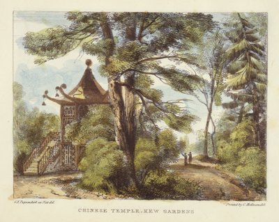 Tempio cinese, Kew Gardens, tavola 13 da 